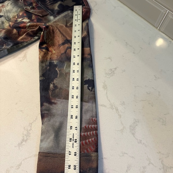 Equestrian Designs Santa Barbara Horse Rodeo Print  Jacket Beautiful RARE!!😍 - Picture 10 of 13